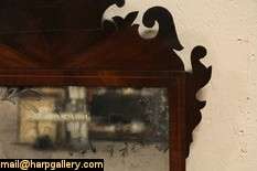 Georgian Chippendale Antique 1770 Looking Glass Mirror  