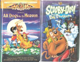 All Dogs Go to Heaven & Scooby Doo Meets The Boo Bro. 027616511935 