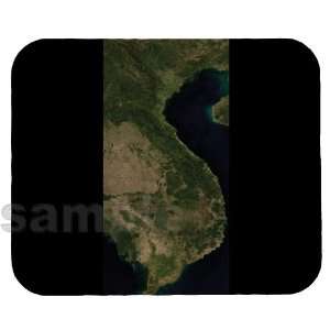  Vietnam Satellite Map Mouse Pad 