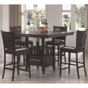  Jaden 5 Pc Counter Height Dining Set by Coaster Fine 