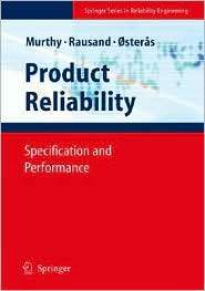 Product Reliability, (184800270X), D.N. Prabhakar Murthy, Textbooks 