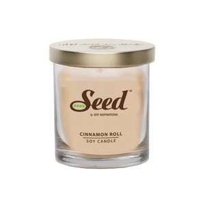  Seed Soy Candle, Cinnamon Roll, 4.5 oz Health & Personal 