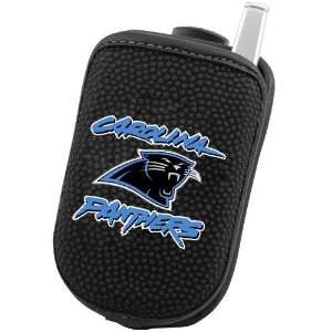  Carolina Panthers Black Team Logo Swivel Cellphone Case 