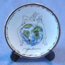 Beatles John Lennon IMAGINE 3 Porcelain Plate  