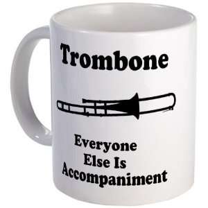 Trombone Gift Music Joke Musician Mug by   