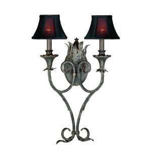   Iron Works Wrought Iron Up Lighting Wall Sconce from the Iron Works Co