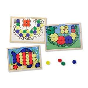  4 Pack MELISSA & DOUG SORT AND SNAP COLOR MATCH 