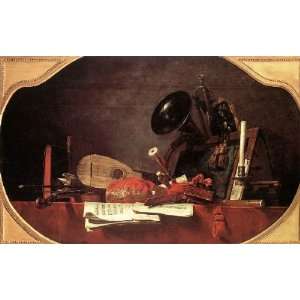   Attributes of Music, By Chardin JeanBaptiste Simèon 