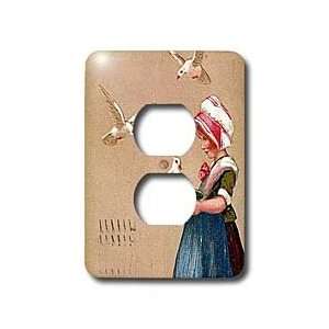  Cassie Peters Vintage   Feeding the Pigeons   Light Switch 