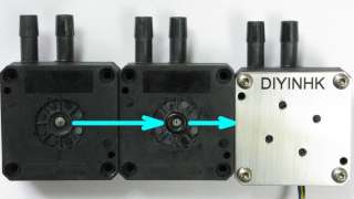 The Apple G4 DDC VC pump has two type of housing. The DDC 1VC can use 