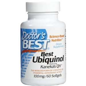  Doctors Best Ubiquinol with Kanekas QH Softgels Health 