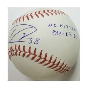  MLBPAA Ubaldo Jimenez No Hitter 4 17 10 Autographed 