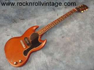 1961 the new SG body style debuted on the Les Paul Junior, now called 