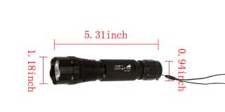 UltraFire WF 501B CREE XM L T6 LED 1000lm Lumen 5 Mode Flashlight 