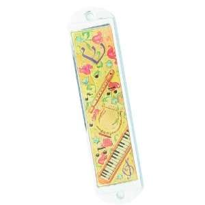  Musical Floral Mezuzah