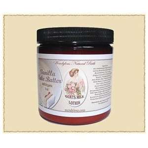  Vanilla Cake Batter Organic Goat Milk Lotion   8oz Health 