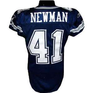Terence Newman #41 Cowboys Game Issued Navy Jersey (Tagged 2007)