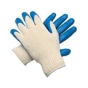  Sanders S300 Latex Dipped Work Gloves, Blue, 3 Pairs 