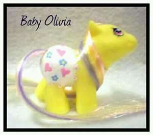 Baby Olivia * OOAK Custom My Little Pony  