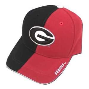    Georgia Bulldogs Red & Black Split Decision Hat