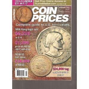  Coin Prices Magazine (September 2011) Various Books