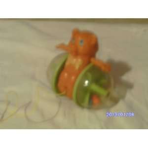  Vintage Fisher Price Rolling Bear Ball Pull Toy 