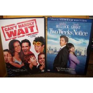    Cant Hardly Wait and Two Weeks Notice DVDs 