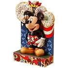 Disney Jim Shore Patriotic Mickey We Salute You USA Flag Figurine 