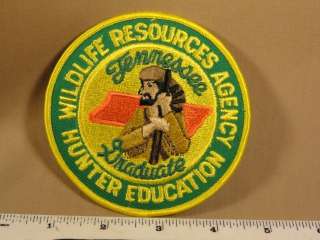 Tennessee Wildlife Agency Hunter Education Grad Patch  