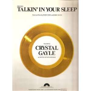  Sheet Music Talkin In Your SleepCrystal Gayle 126 