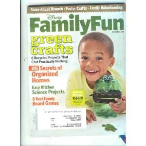  Family Fun Magazine April 2010 Disney Books