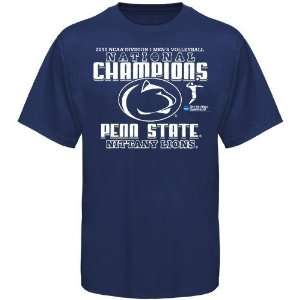   Blue 2010 NCAA Division I Mens Volleyball National Champions T shirt