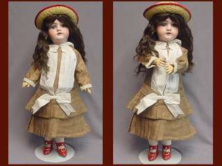   bisque composition original or reproduction original type child doll