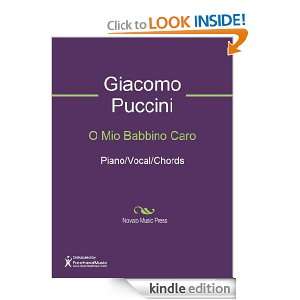 Mio Babbino Caro Sheet Music (Piano/Vocal/Chords) Giacomo Puccini 