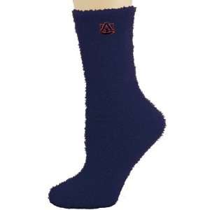  Auburn Tigers Ladies Navy Blue Feather Touch Socks Sports 