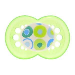   MAM 2 Pack Trends Silicone Pacifier, 6 Months, Colors May Vary Baby