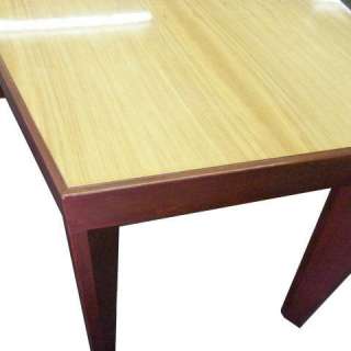 6ft Unique Prow Shape Wood Conference Dining Table  