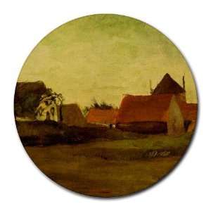  Farmhouses in Loosduinen near The Hague at Twilight By 