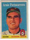 1958 Topps ARNIE PORTOCARRERO Orioles 465 NM MT a  