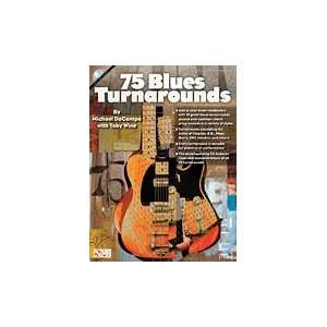  75 Blues Turnarounds   Guitar Eductional Musical 