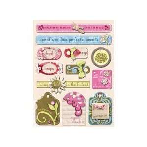 com Amy Butler Grand Adhesions Embellishments   Belle Stitched Words 