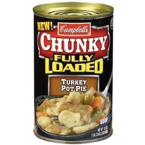 Campbells Chunky Soup Fully Loaded Turkey Pot Pie   12 Pack