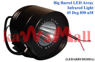Night Vision IR Infrared LED Light Array BIG Barrel 45  