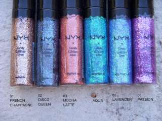 NYX CANDY GLITTER LINER ~ PICK ANY THREE COLORS  