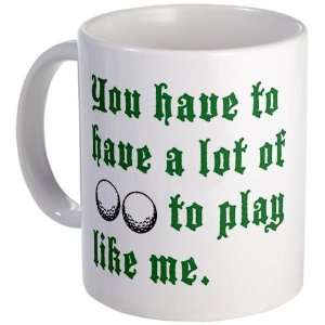 BALLS Funny Mug by  