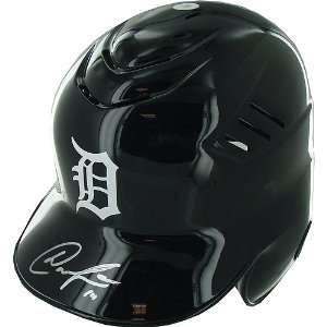  Austin Jackson Autographed Full Size Batting Helmet 
