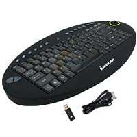   4GHz Wireless On Lap Keyboard with Optical Trackball and S  