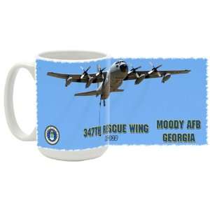  USAF 347th Rescue Wing HC 130 Coffee Mug