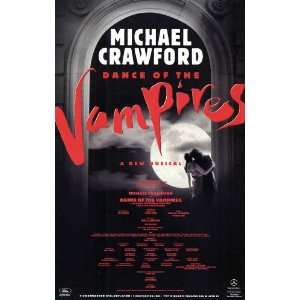  Dance of the Vampires Poster Broadway Theater Play 27x40 