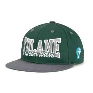 Tulane Green Wave Top of the World NCAA Under Pressure Snapback Cap 